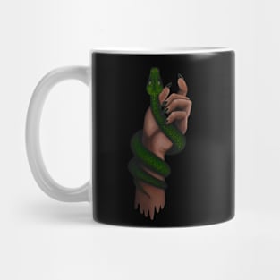 Snake in Hand Mug